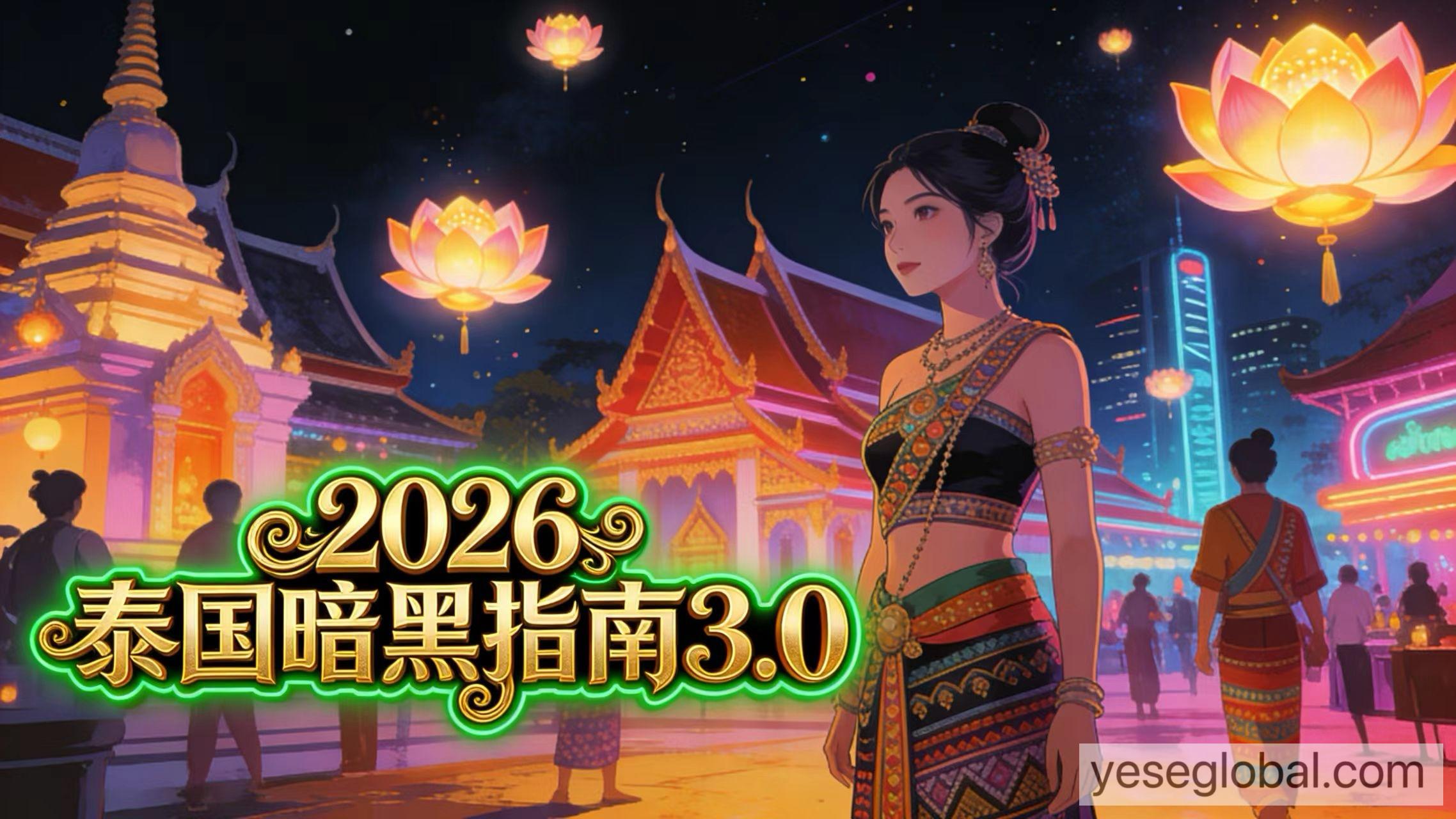 泰国2026最新暗黑指南：泰浴、日按、商k、打野酒吧，