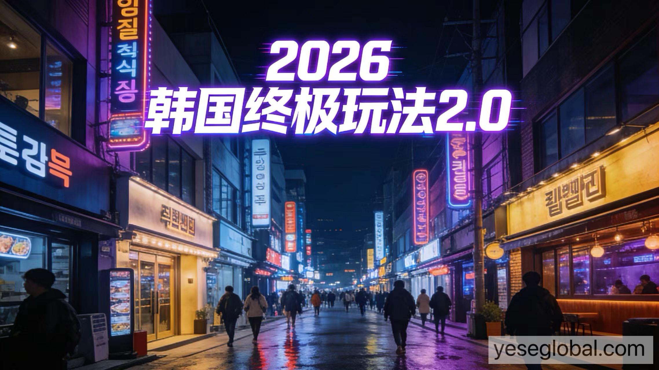 韩国最新暗黑图鉴：首尔、釜山、济州岛，征服棒子国！